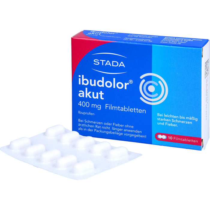 ibudolor akut 400 mg Filmtabletten, 10 pcs. Tablets