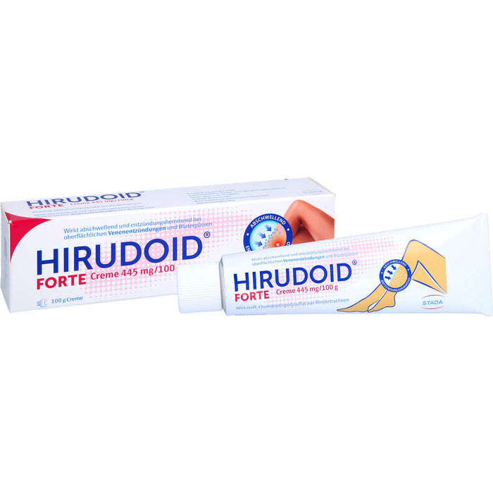 Hirudoid forte Creme wirkt abschwellend und entzündungshemmend, 100 g Cream