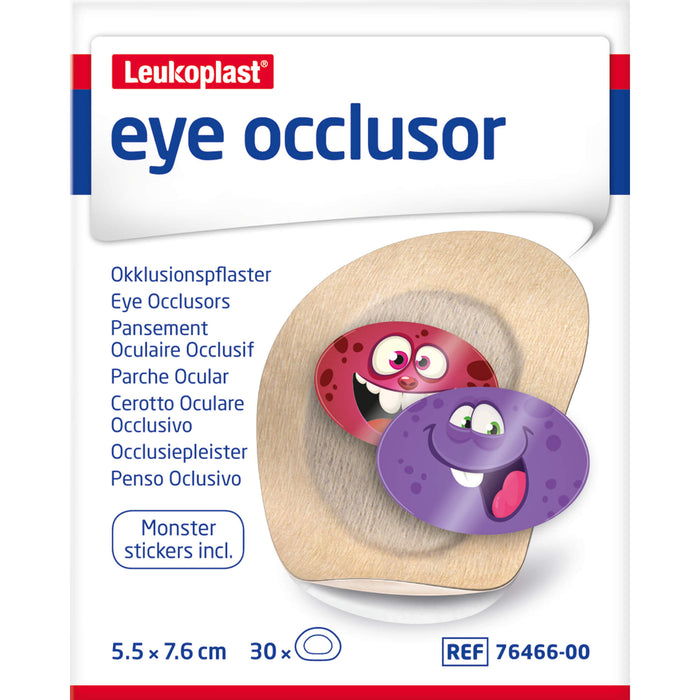 Leukoplast Eye Occlusor 5,5cm x 7,6cm, 30 St PFL