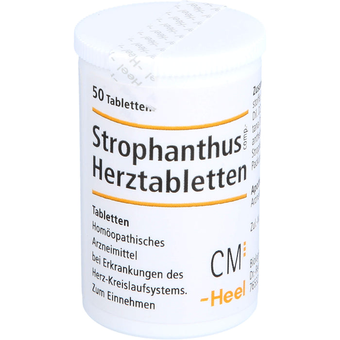 Strophantus comp. Herztabletten Heel, 50 pcs. Tablets