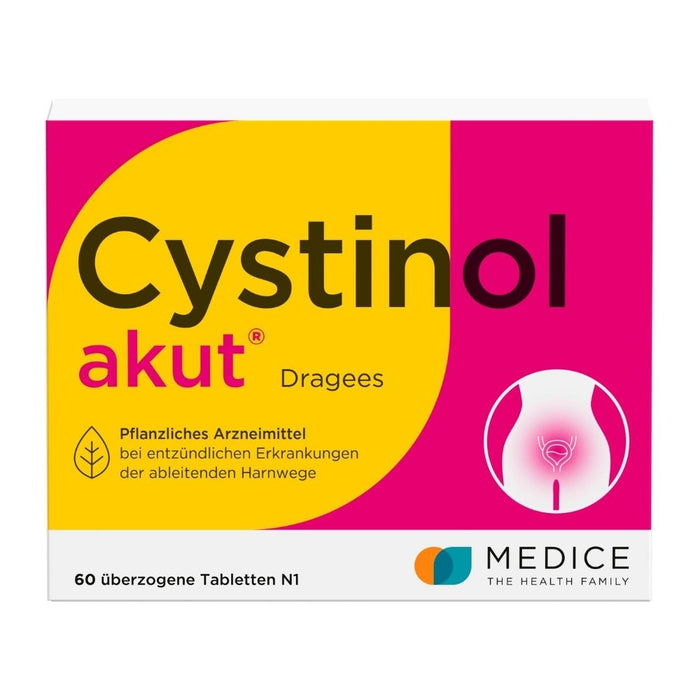 Cystinol akut Dragees bei Harnwegserkrankungen, 60 St. Tabletten