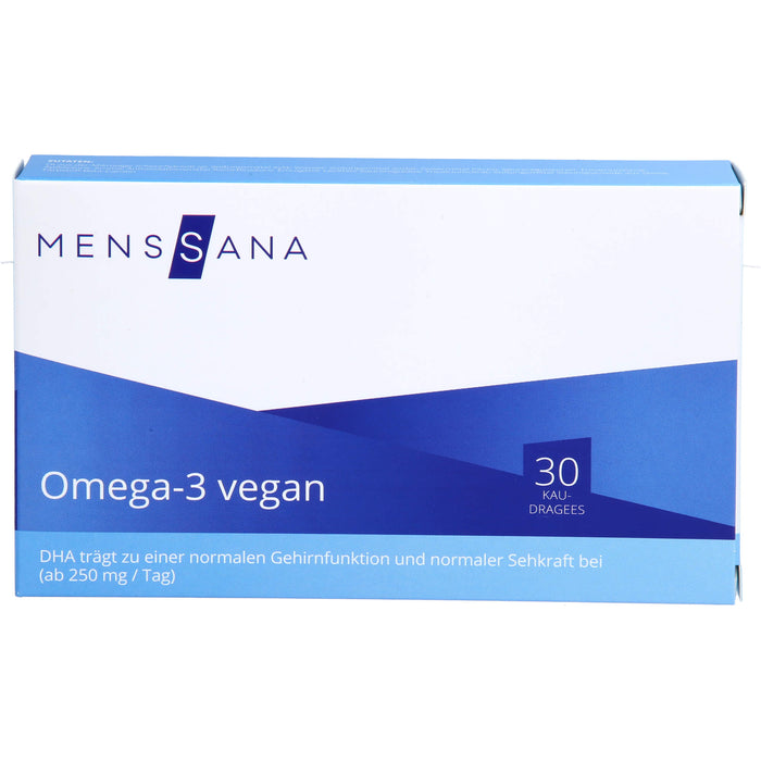 Omega-3 vegan MensSana, 30 St KDA