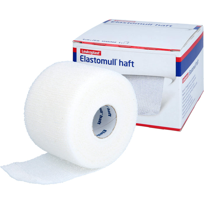 Elastomull haft 6 cm x 20 m kohäsive, elastische Fixierbinde, 1 pc Bandage