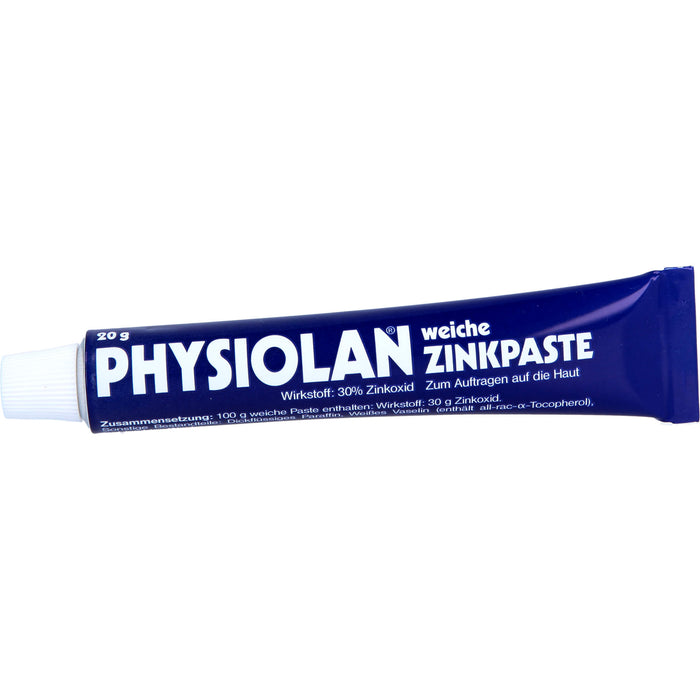 Physiolan weiche Zinkpaste, 20 g Cream