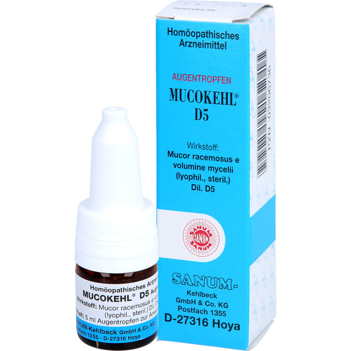 MUCOKEHL D5 Augentropfen, 5 ml Lösung