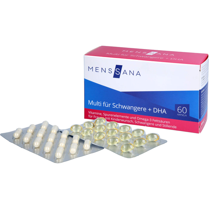 MensSana Multi für Schwangere + DHA Kapseln, 60 pcs. Capsules