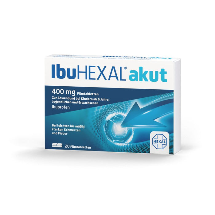 IbuHEXAL akut 400 mg, 20 St. Tabletten