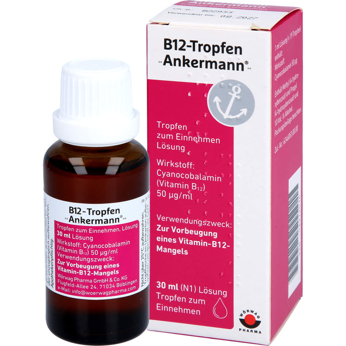 B 12 Ankermann Lösung, 30 ml Solution