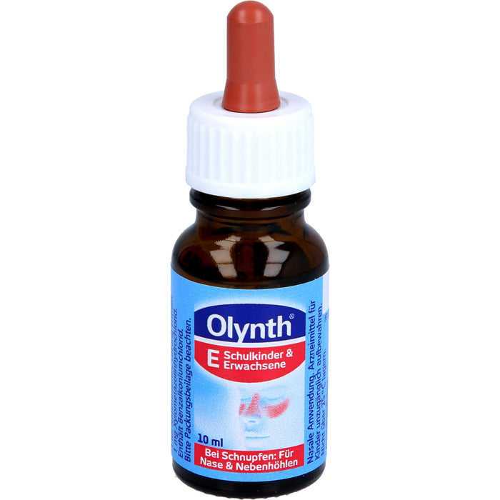 Olynth E Nasentropfen bei Schnupfen, 10 ml Solution