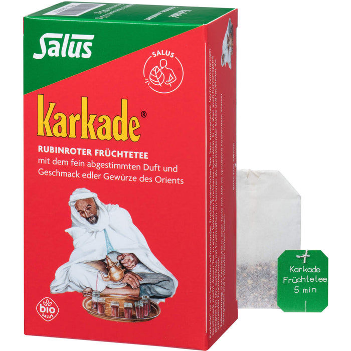 Salus Karkade Früchtetee aromatisiert, 15 pcs. Filter bag