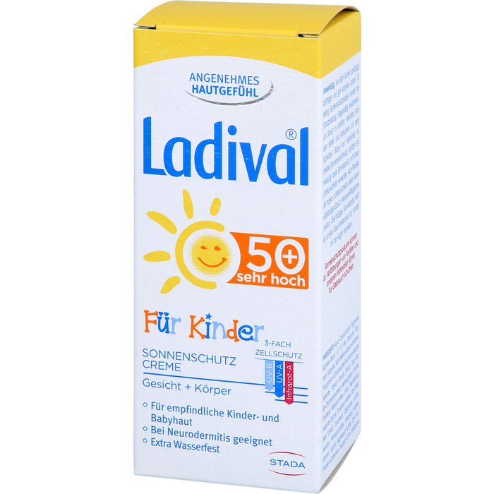 Ladival für Kinder LSF 50+ Sonnenschutz-Milch, 50 ml Cream