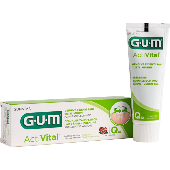 GUM ActiVital Zahnpasta, 75 ml ZPA