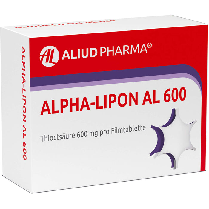 ALPHA-LIPON AL 600 Tabletten zur Behandlung von Missempfindungen bei diabetischer Nervenschädigung, 100 St. Tabletten