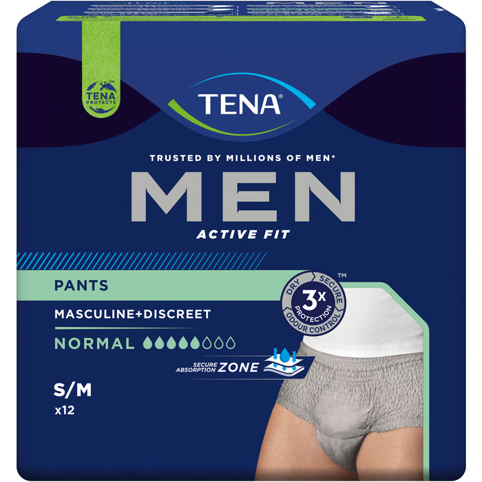 Tena Men Actfit No S/m Gr, 4X12 St