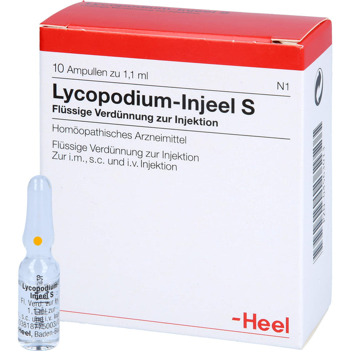 Lycopodium-Injeel S Inj.-Lsg., 10 St AMP