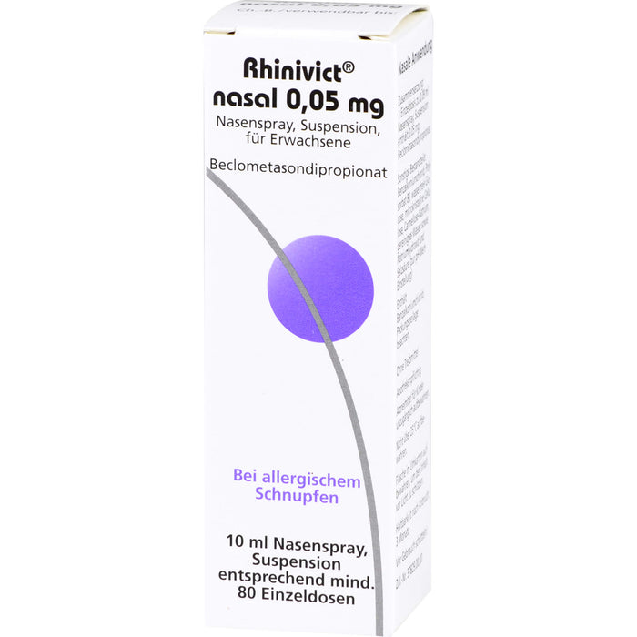 Rhinivict nasal 0,05 mg Dosierspray, 10 ml Lösung