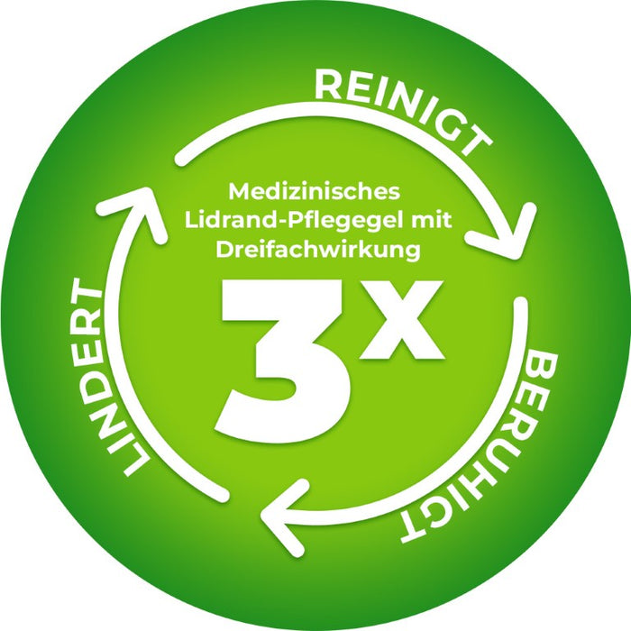 Puralid Lipogel - das medizinische Lidrand-Pflegegel, 15 ml Solution