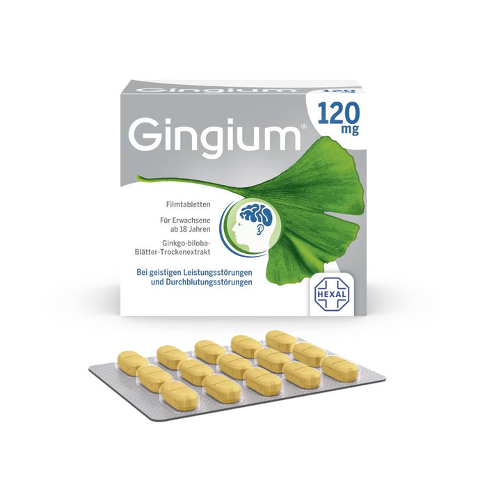 Gingium 120 mg Filmtabletten, 120 St. Tabletten