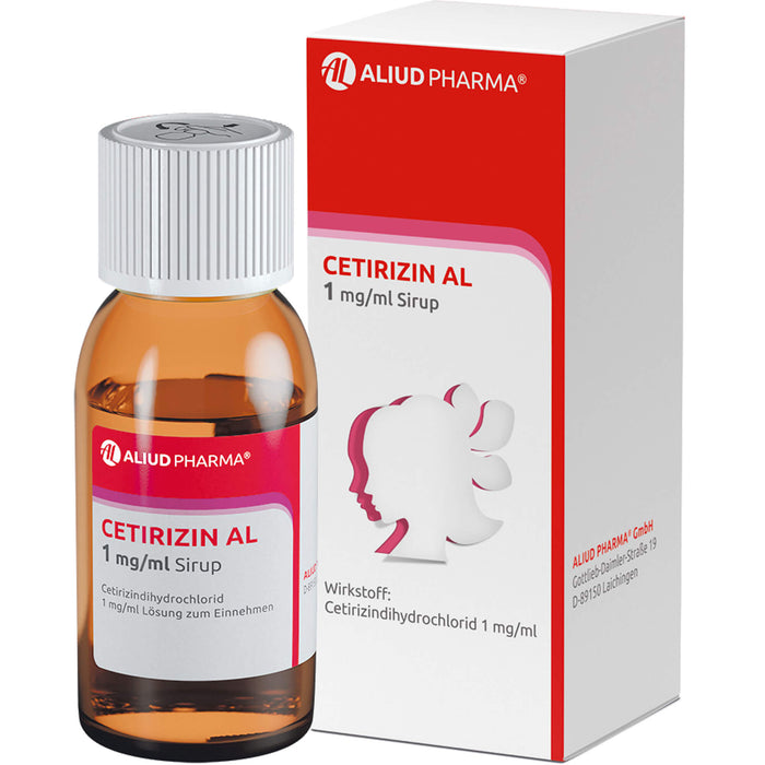 Cetirizin AL 1 mg/ml Sirup, 75 ml Lösung