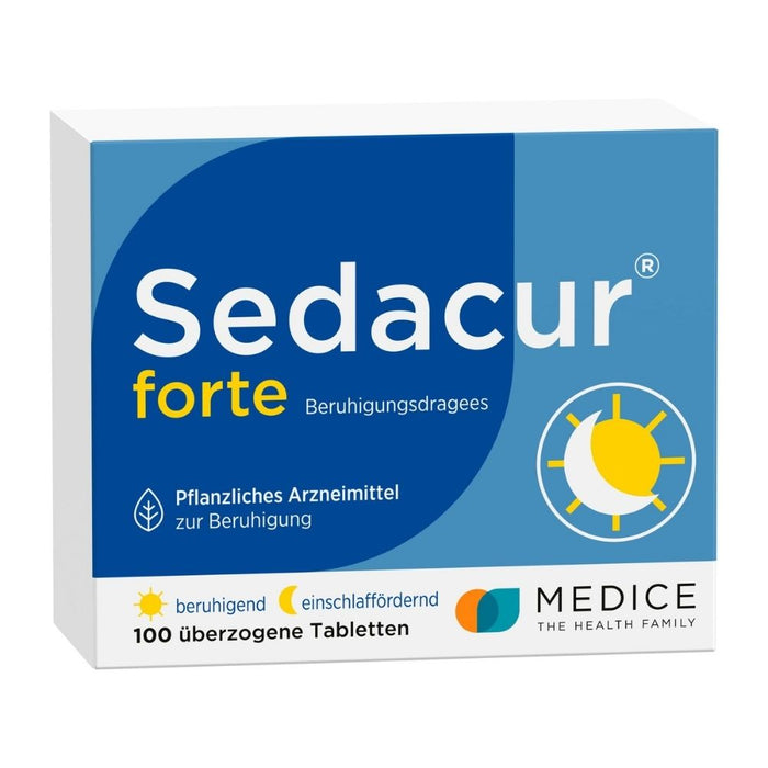 Sedacur forte Beruhigungsdragees einschlaffördernd, 100 pcs. Tablets