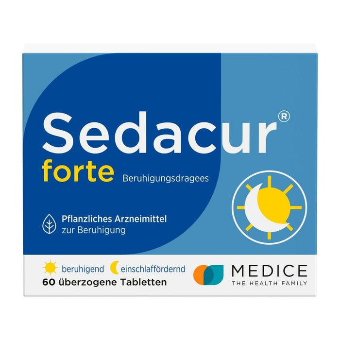 Sedacur forte Beruhigungsdragees, 60 pcs. Tablets