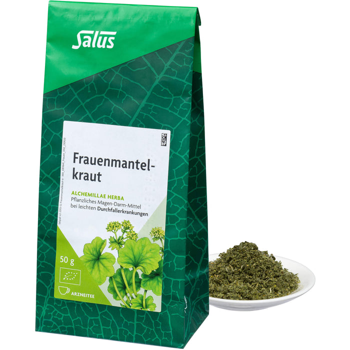 Salus Frauenmantelkraut Arzneitee bio bei leichten Durchfallerkrankungen, 50 g Tee