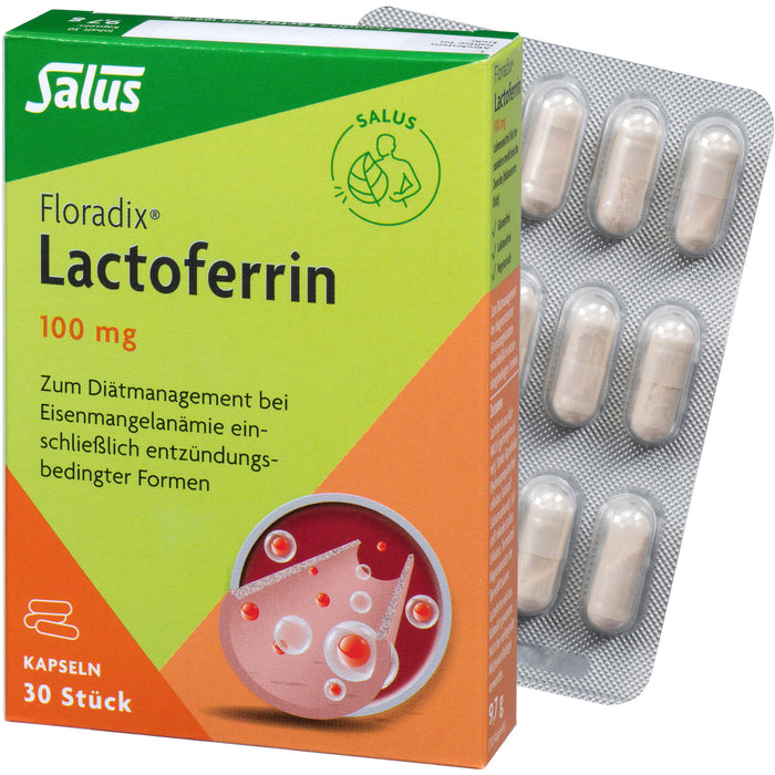 Salus Floradix Lactoferrin 100 mg Kapseln, 30 St. Kapseln