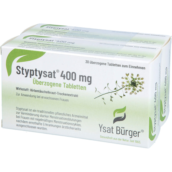 Styptysat 400 mg überzogene Tabletten, 2X30 St UTA