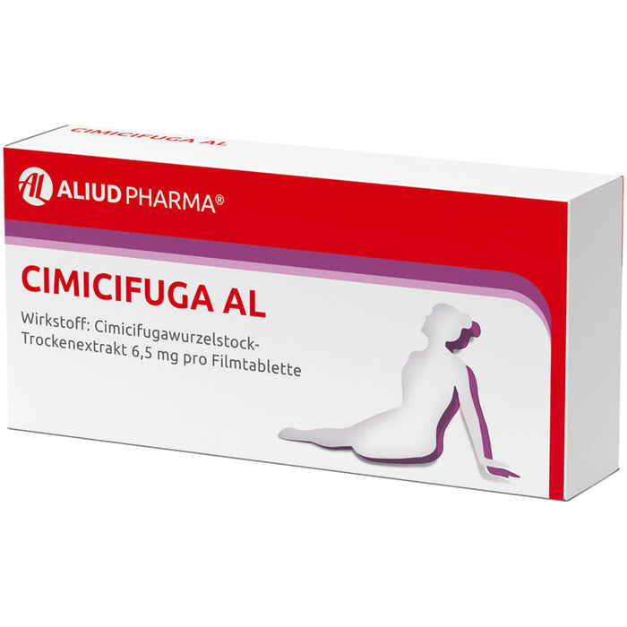 CIMICIFUGA AL Filmtabletten bei Wechseljahresbeschwerden, 30 pc Tablettes