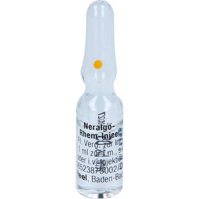 Neralgo-Rhem-Injeel flüssige Verdünnung, 10 pc Ampoules