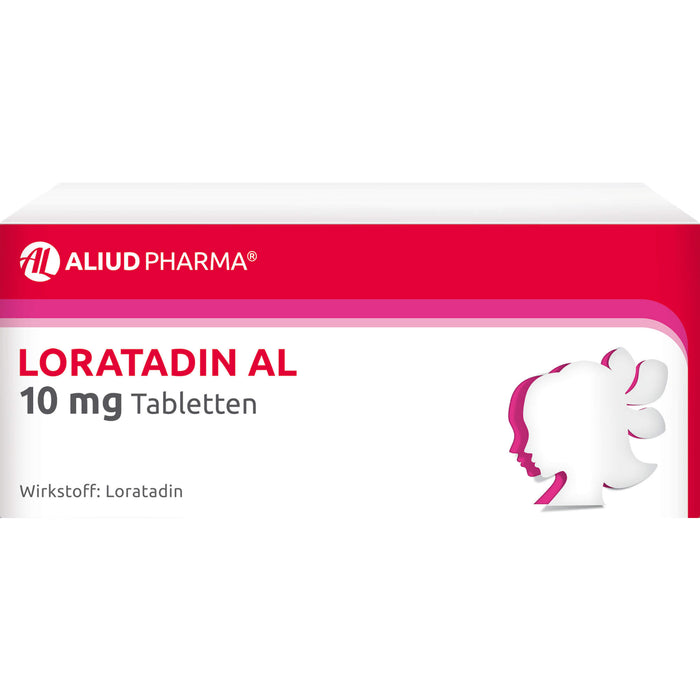 LORATADIN AL 10 mg Tabletten Antiallergikum, 100 pcs. Tablets