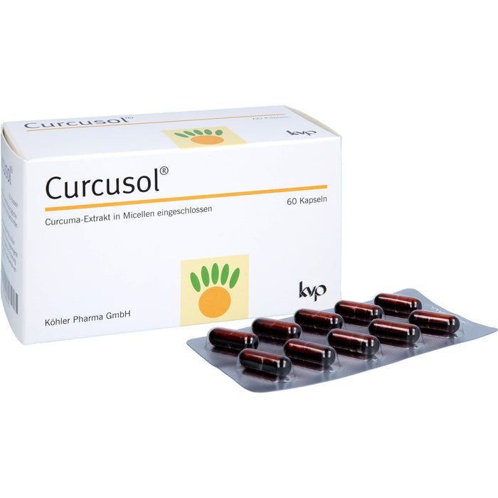 Curcusol Curcuma-Extrakt Kapseln, 60 pcs. Capsules