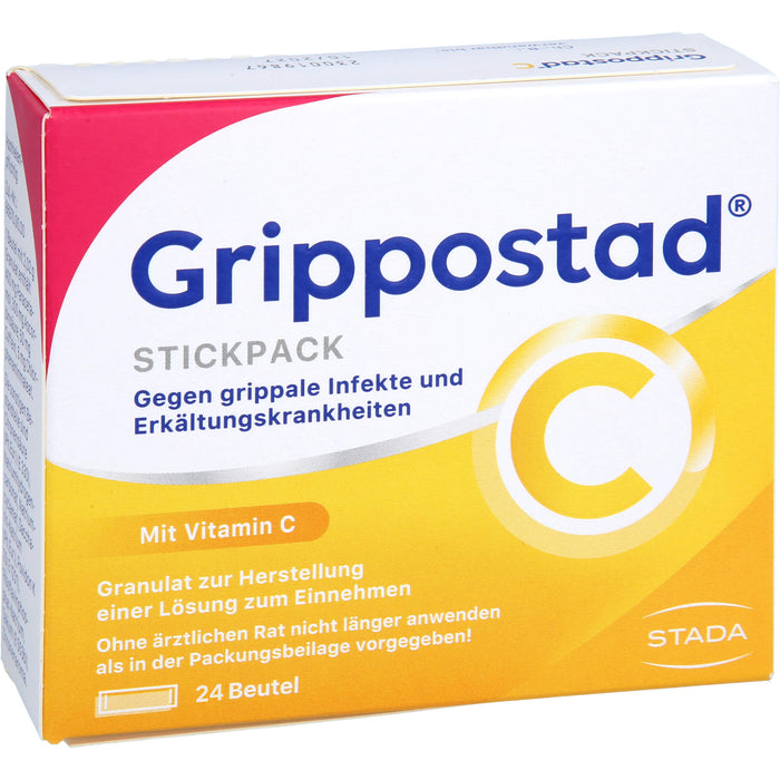 Grippostad C Hartkapseln Original STADA, 24 St. Kapseln