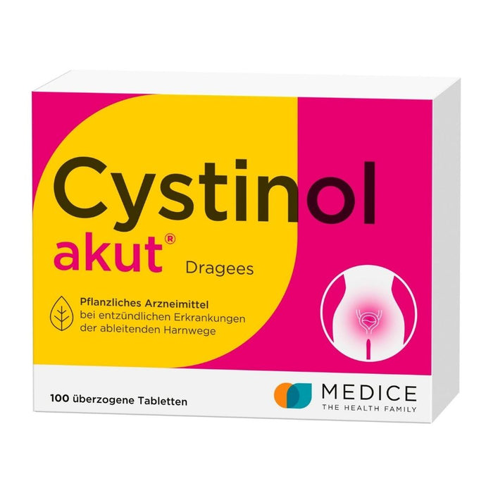 Cystinol akut Dragees bei Harnwegserkrankungen, 100 pcs. Tablets