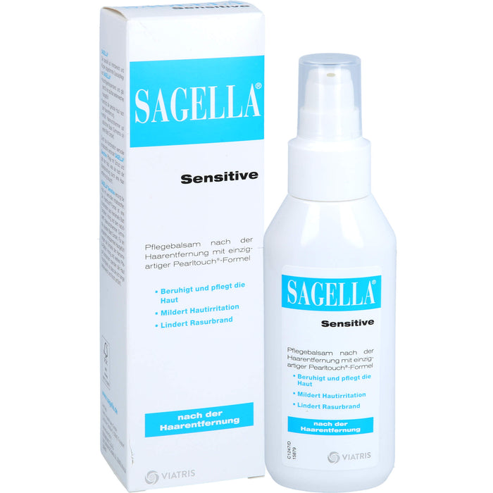 SAGELLA sensitive Pflegebalsam nach der Haarentfernung, 100 ml Cream