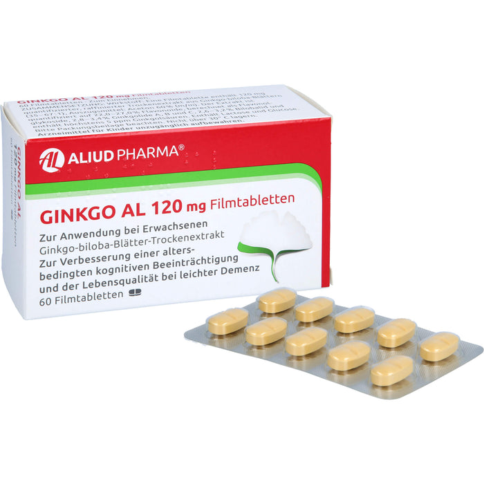 Ginkgo AL 120 mg Filmtabletten, 60 St FTA