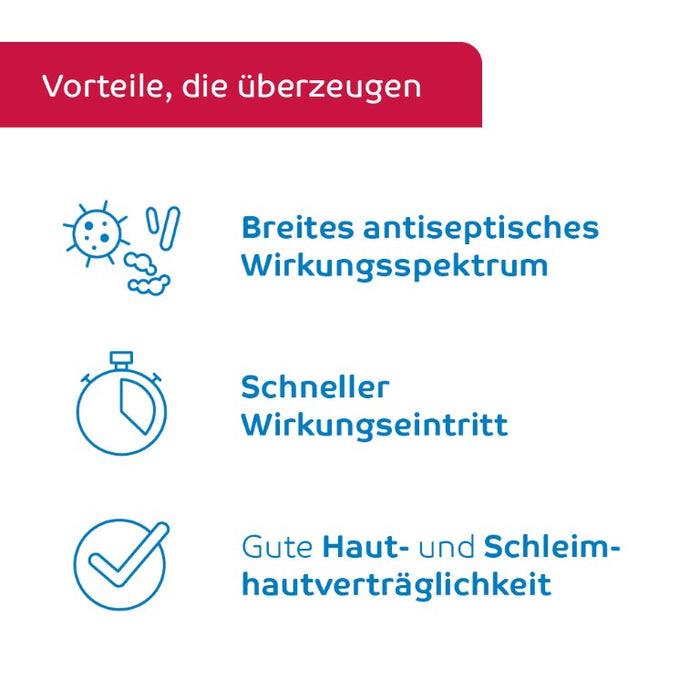 octenisept - wässriges Wund- und Schleimhautantiseptikum mit guter Verträglichkeit, schmerzfreier Anwendung und schneller Wirkung, 500 ml Lösung