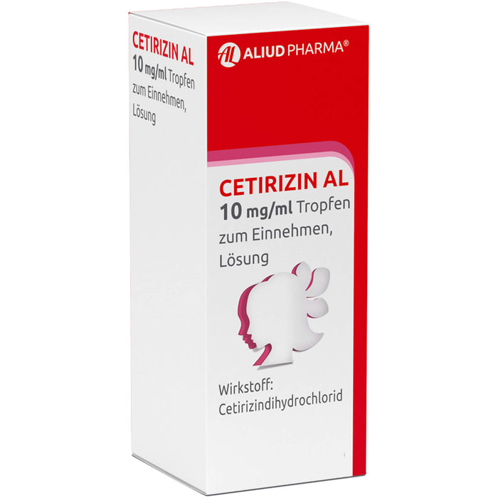 Cetirizin AL 10 mg / ml Tropfen bei Allergien, 10 ml Lösung