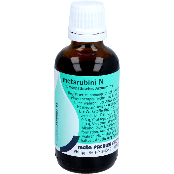 Metarubini N Mischung, 50 ml Lösung