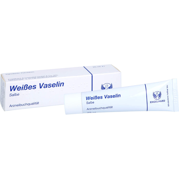 ENGELHARD ARZNEIMITTEL Weißes Vaselin Salbe, 25 ml Salbe