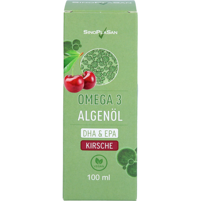 OMEGA-3 ALGENÖL DHA EPA KIRSCHE, 100 ml TEI