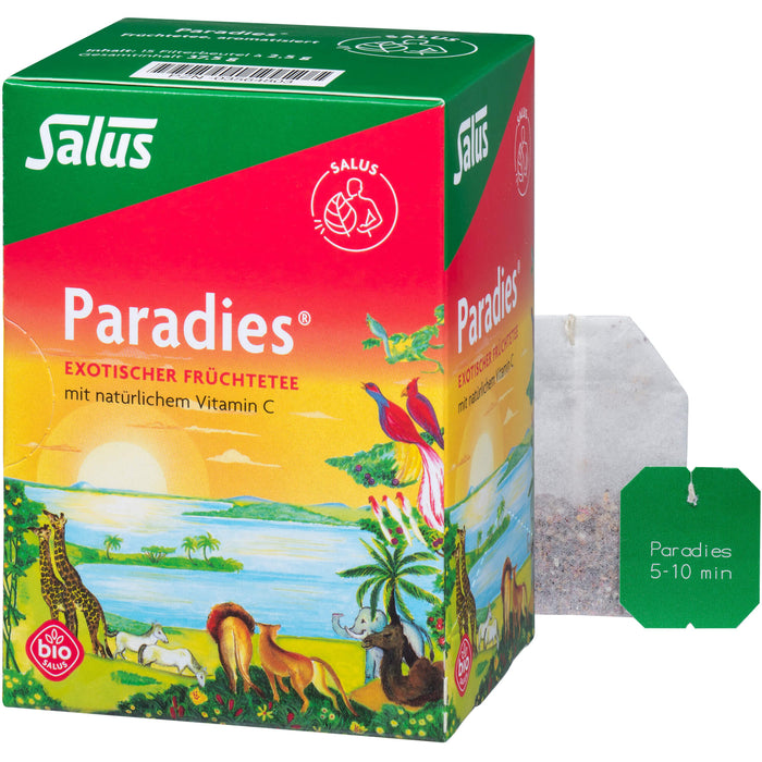 Salus Paradies Vitamin C Früchtetee, 15 St. Filterbeutel