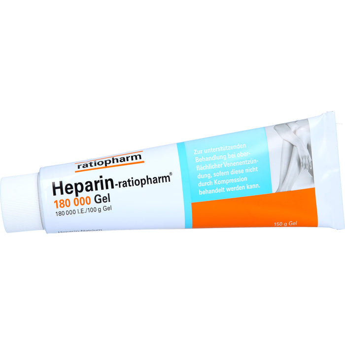 Heparin-ratiopharm 180 000 Gel, 150 g Gel