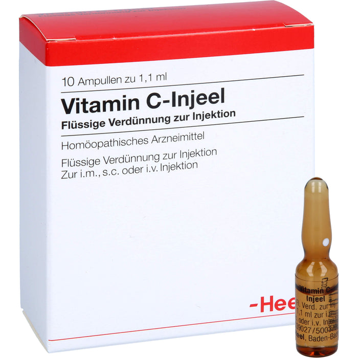 Heel Vitamin C Injeel Ampullen, 10 pc Ampoules