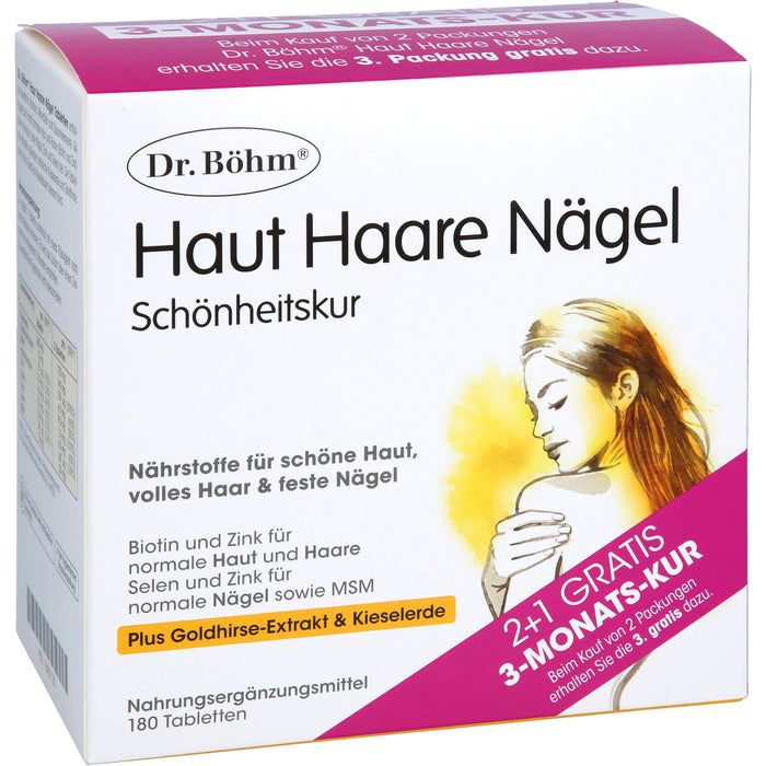 Dr. Böhm Haut Haare Nägel, 180 St TAB