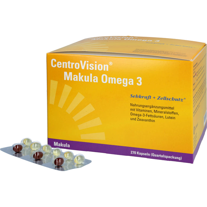 CentroVision Makula Omega 3 Kapseln, 270 pcs. Capsules