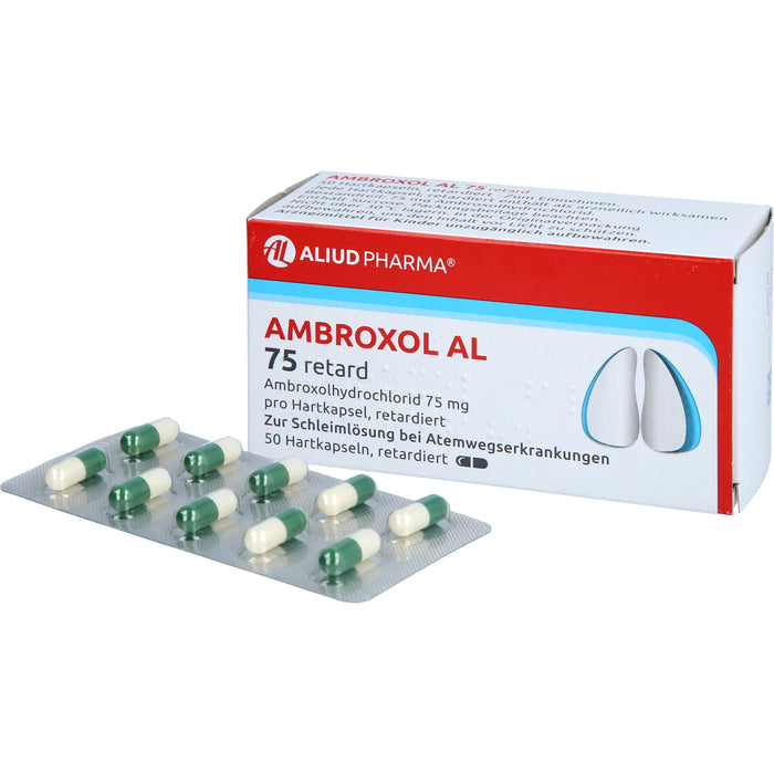 Ambroxol AL 75 retard Hartkapseln, 50 pcs. Capsules