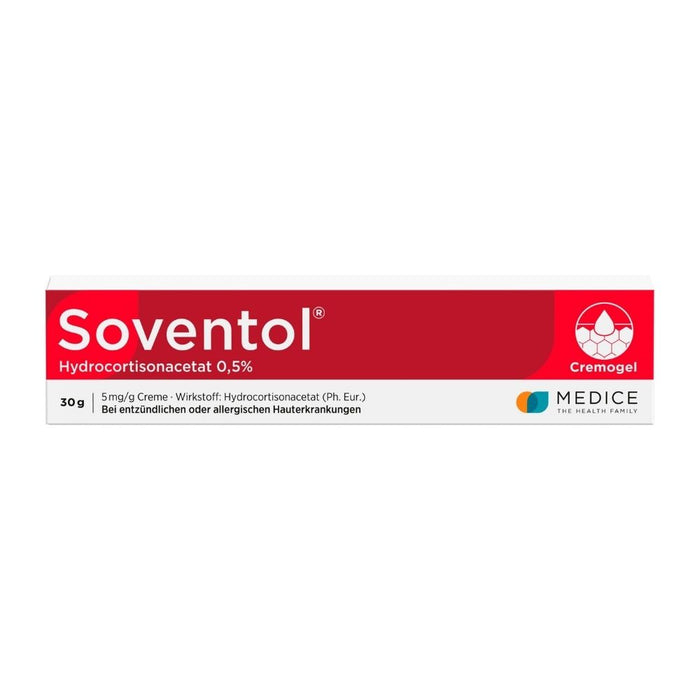 Soventol Hydrocortacetat 0,5 % Creme, 30 g Crème