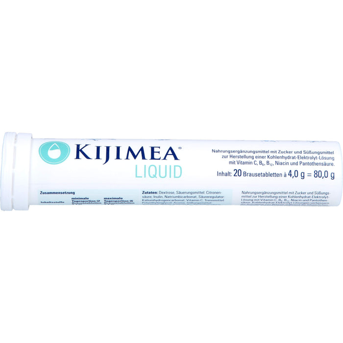 KIJIMEA Liquid Brausetabletten, 40 pcs. Tablets