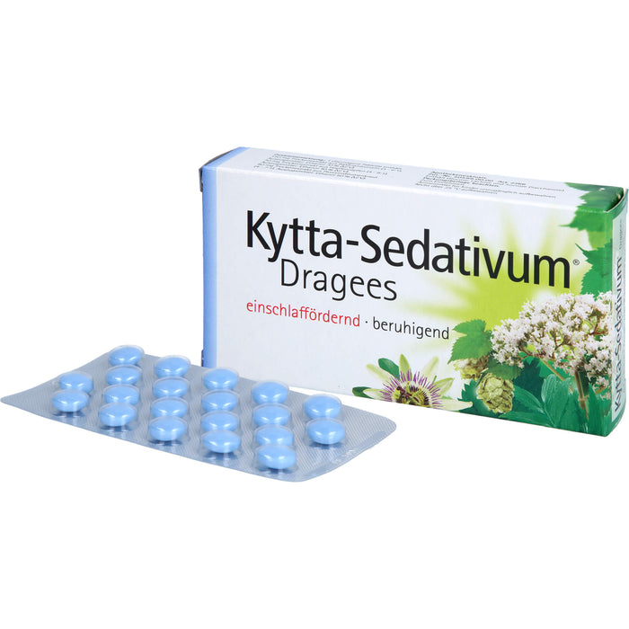 Kytta-Sedativum Dragees bei Unruhe und Einschlafstörungen, 40 pc Tablettes